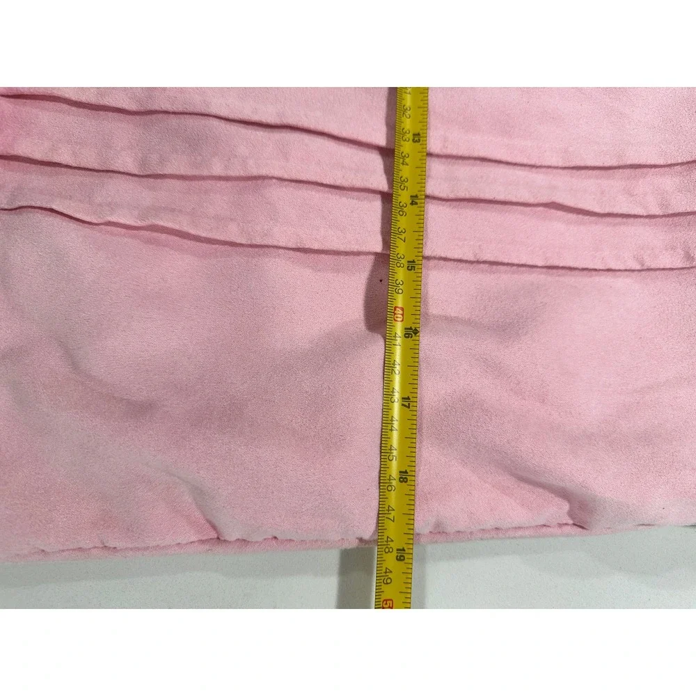 Lilly Pulitzer Pink Faux‎ Suade Palm Tree Standard Pillow Sham Pillow Cover